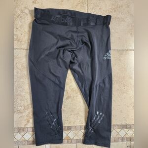 Adidas Black Alphaskin Leggings